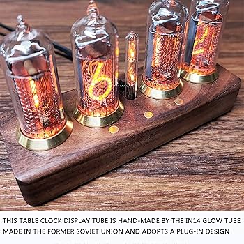 ニキシー管 nixie tube IN-14 6本 受注生産：TIME MACHINE NIXIE IN-14 ニキシー管時計 – 830時計店