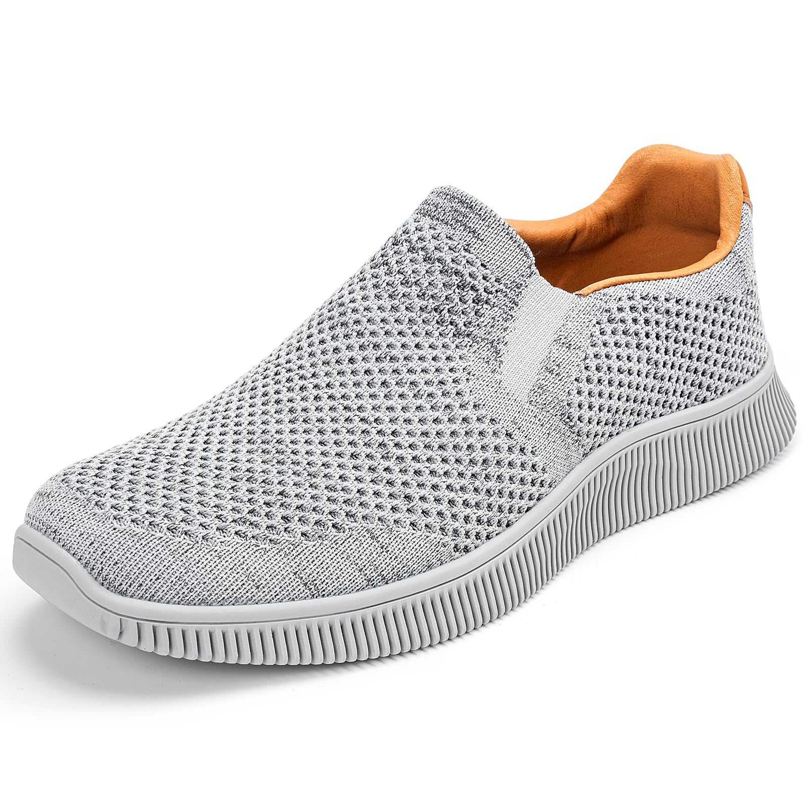 MrToNoMens Slip On Casual Shoes Hiking Shoes Lightweight Loafer Sneakers Comfortable Breathable Sports Shoes Running Gym Fitness Jogging