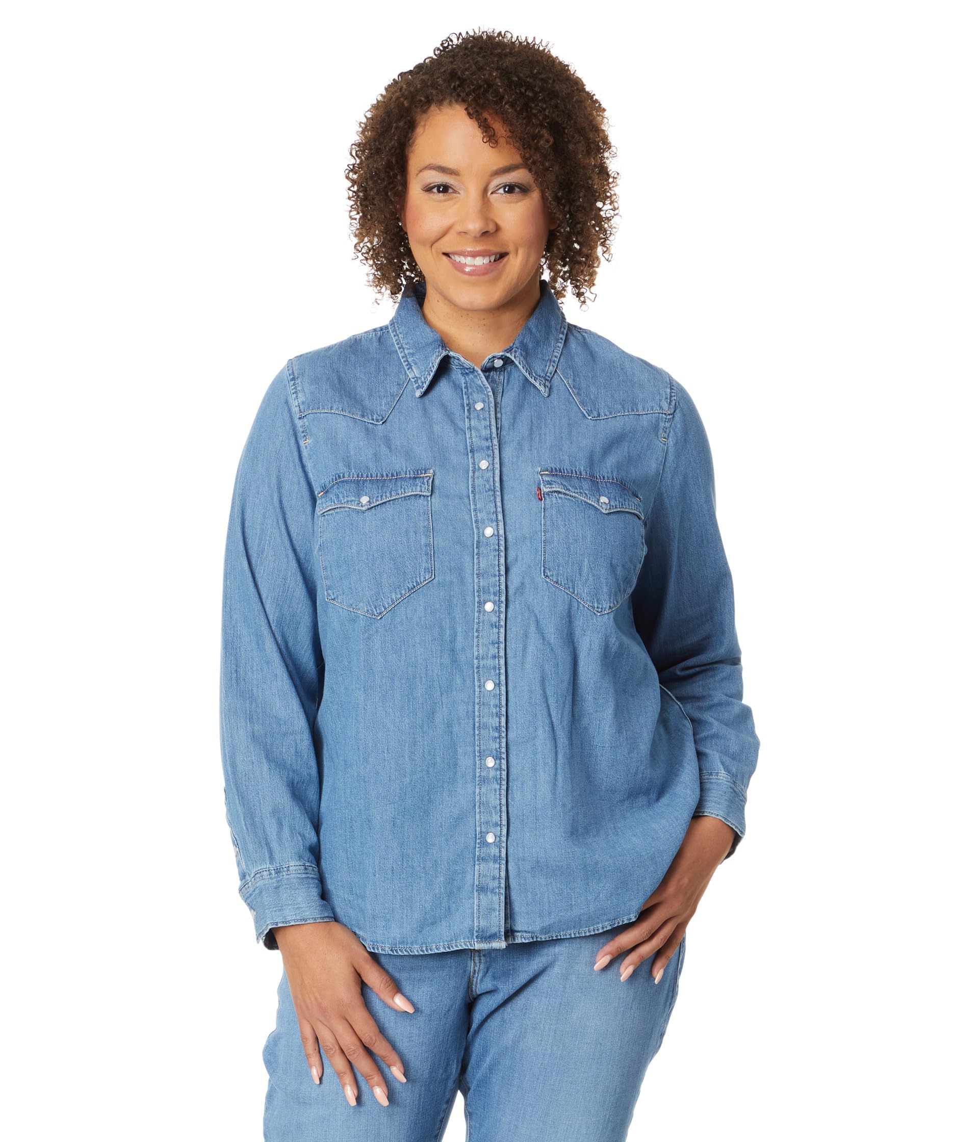 Levi's Womens Ultimate Western Shirt (Also Available in Plus) Button Down Shirt