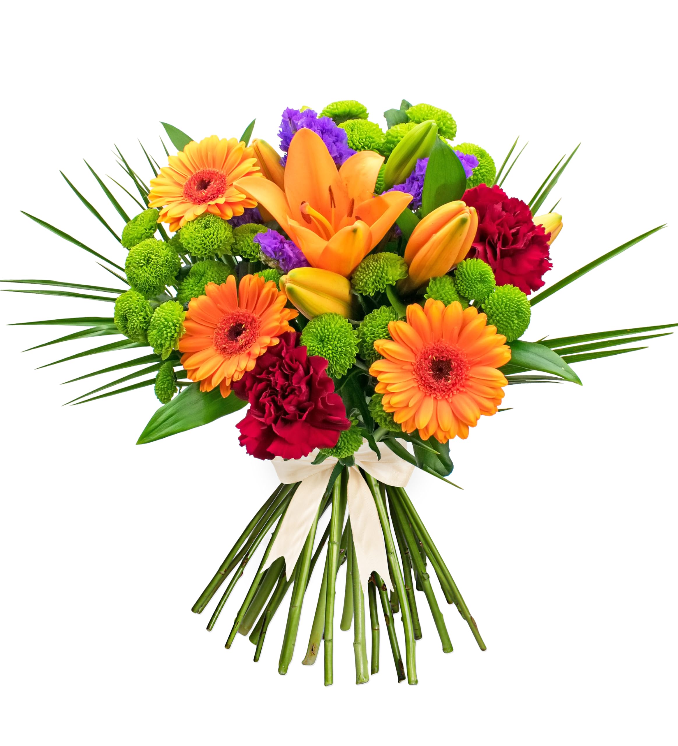 Prestige Flowers - Bright & Beautiful - Flowers - Fresh Bouquet - Birthday Flowers - Flowers Next Day - Thank You Flowers - Anniversary Flowers - Occasion Flowers - Fresh Cut Flowers