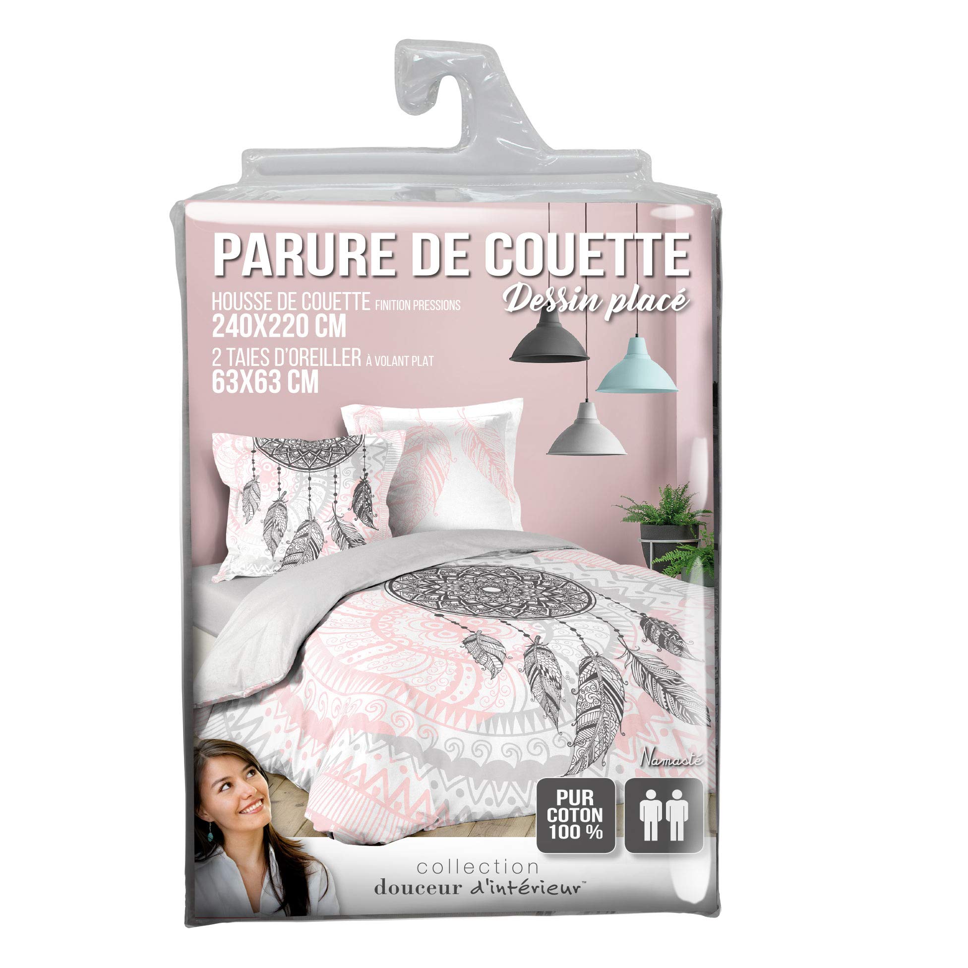 douceur d'Intérieur set 3 piezas 240x220 cm, Namaste