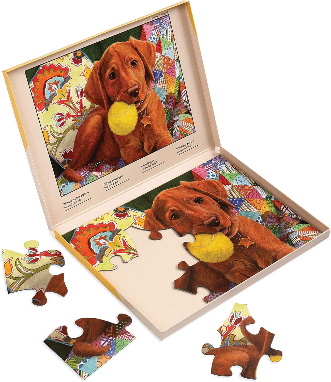 Relish 13 Piece Puppy Playtime Dementia Jigsaw Puzzle Dementia Activities & Puzzles for