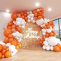 Vista 13 de Kit de Arco de Globos Azul y Blanco ADOINBY, 140 Piezas Kit de Guirnalda de Globos Pastel Azul Claro y Blanco, Globos de Diferentes Tamaños de 18 12