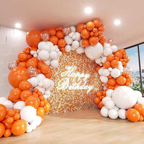 Miniatura 9 de Kit de guirnalda de 140 globos y globos confeti para arco, rojos y dorados, 18, 12, 10, 5 pulgadas; para decoración de bodas, Día de San Valentín,