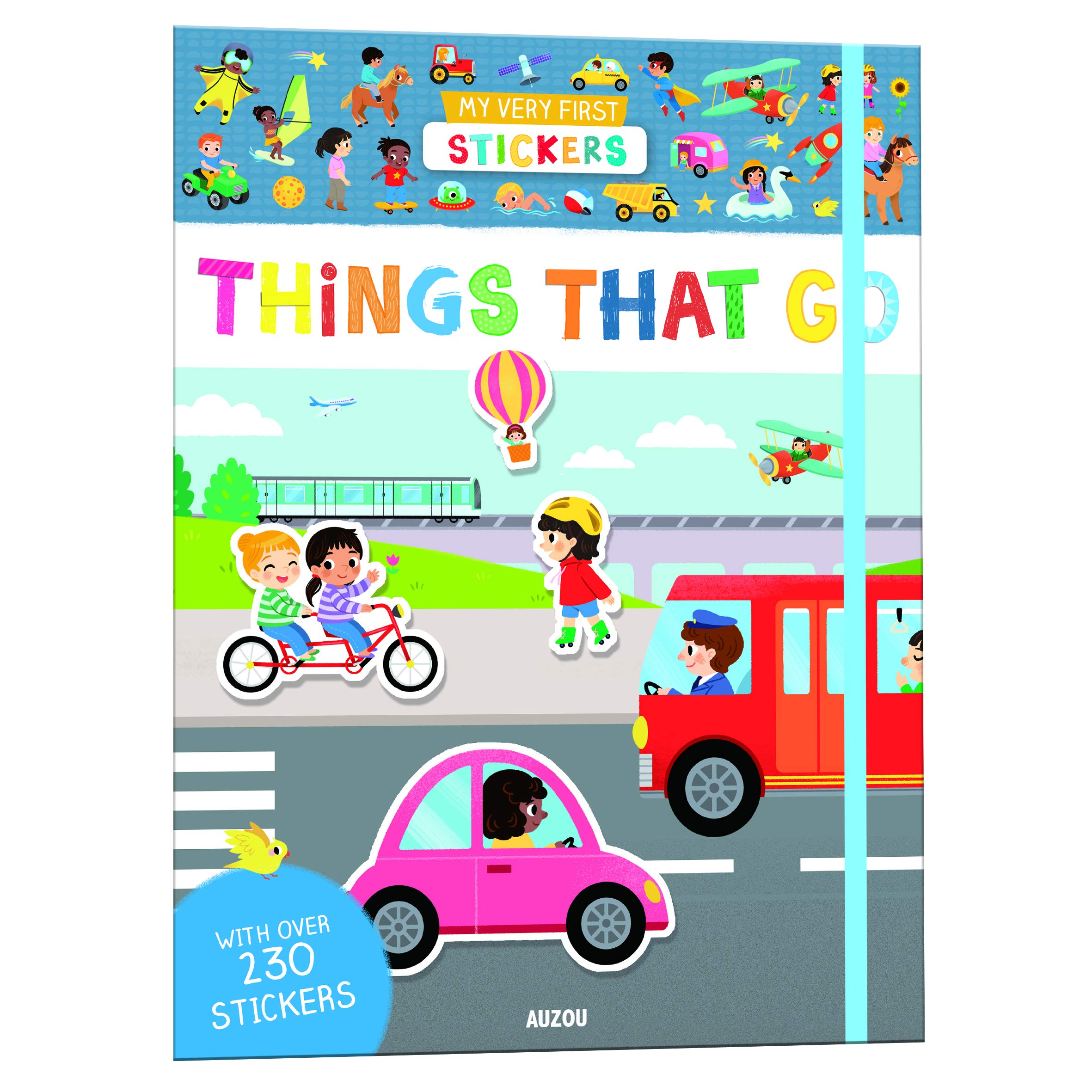 My Very First Stickers: Things that Go Paperback – 1 April 2020