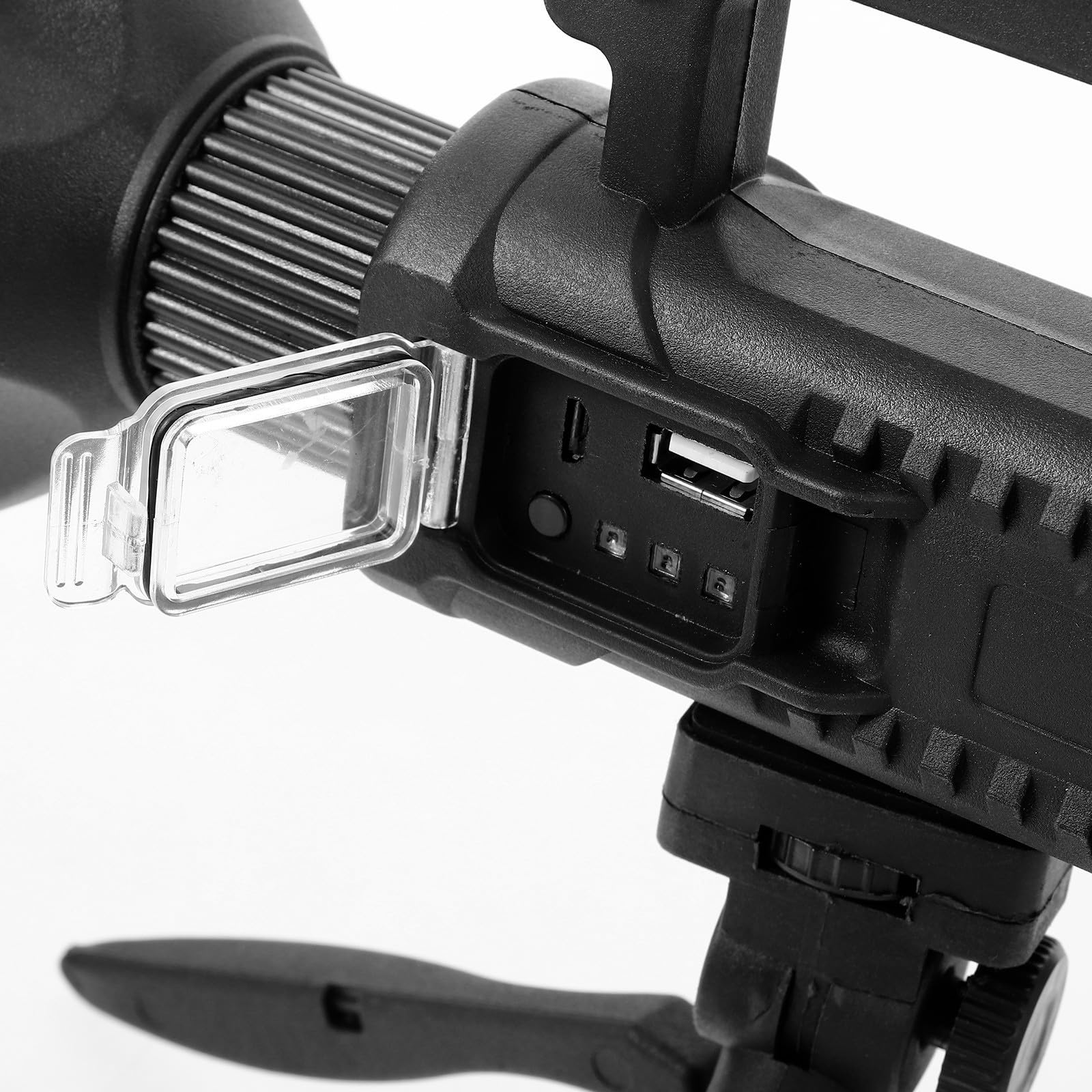 SOIMISS Lampe Torche Rechargeable USB P70 8000mah Étanche Noire