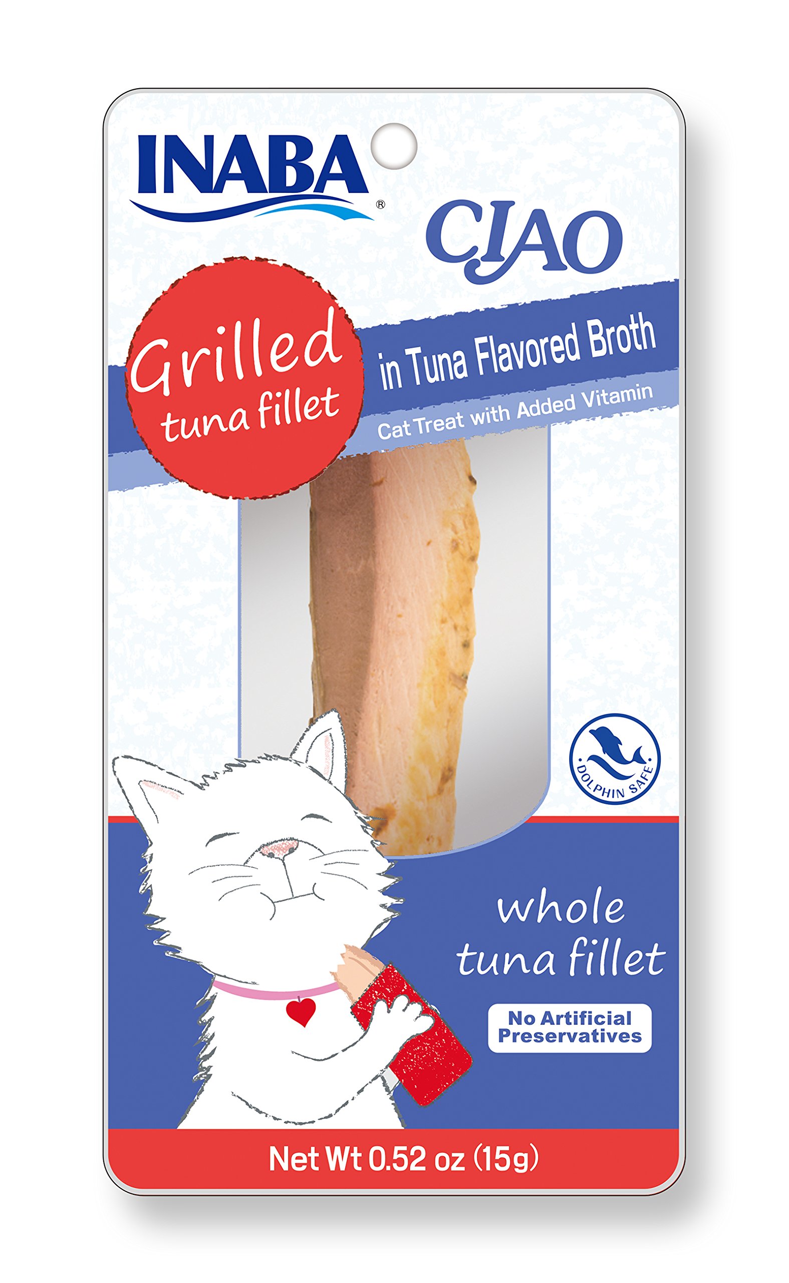 Inaba Usa501 Ciao Grilled Cat Treat With Added Vitamin E, One Size/0.5 Oz