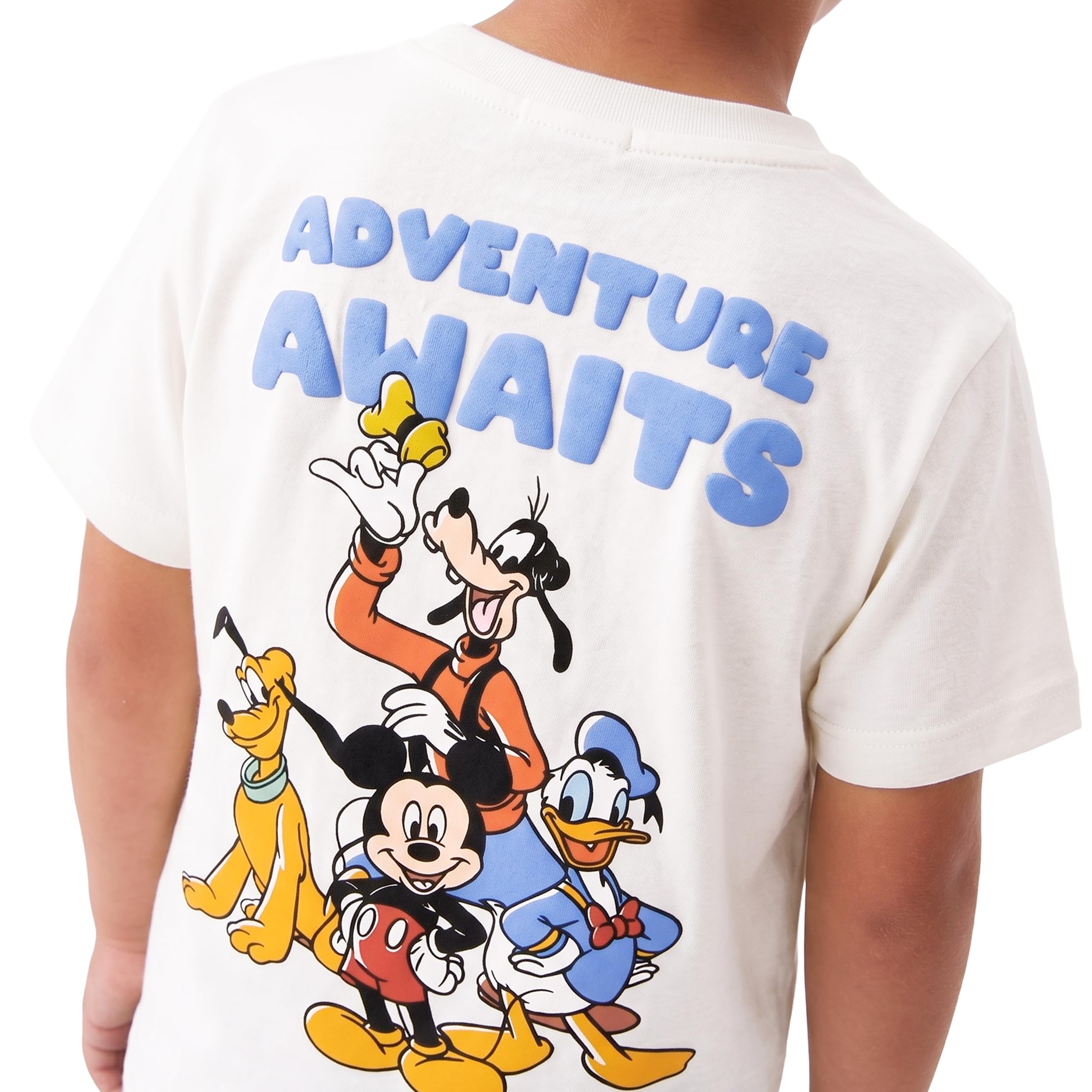 Disney T Shirt Bambina E Pantaloncini, Topolino, Paperino, Pippo Maglietta E Pantaloncini Ragazzo