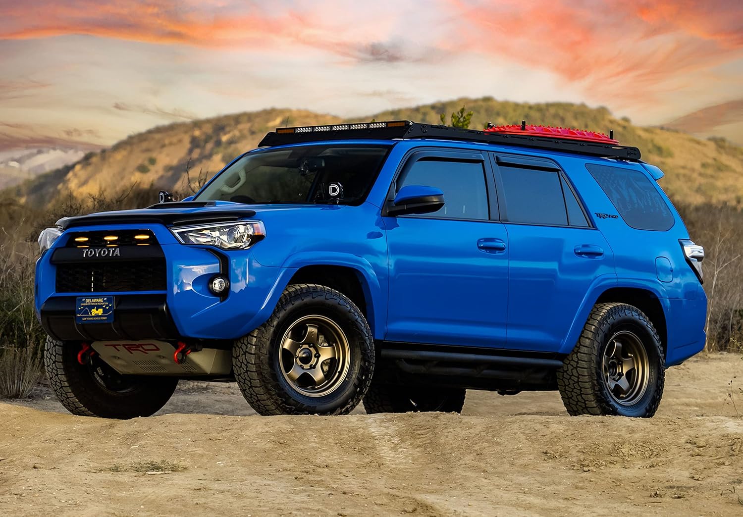 Hayford 17 Inch Wheels Flat Bronze 6x139.7 6x5.5 Bolt Pattern, 17x8.5, 10mm Offset, 106.1mm CB, RG-D2 Style Rims Compatible with 01-23 Tacoma, 02-23 4Runner, FJ Cruiser, GX470, GX460