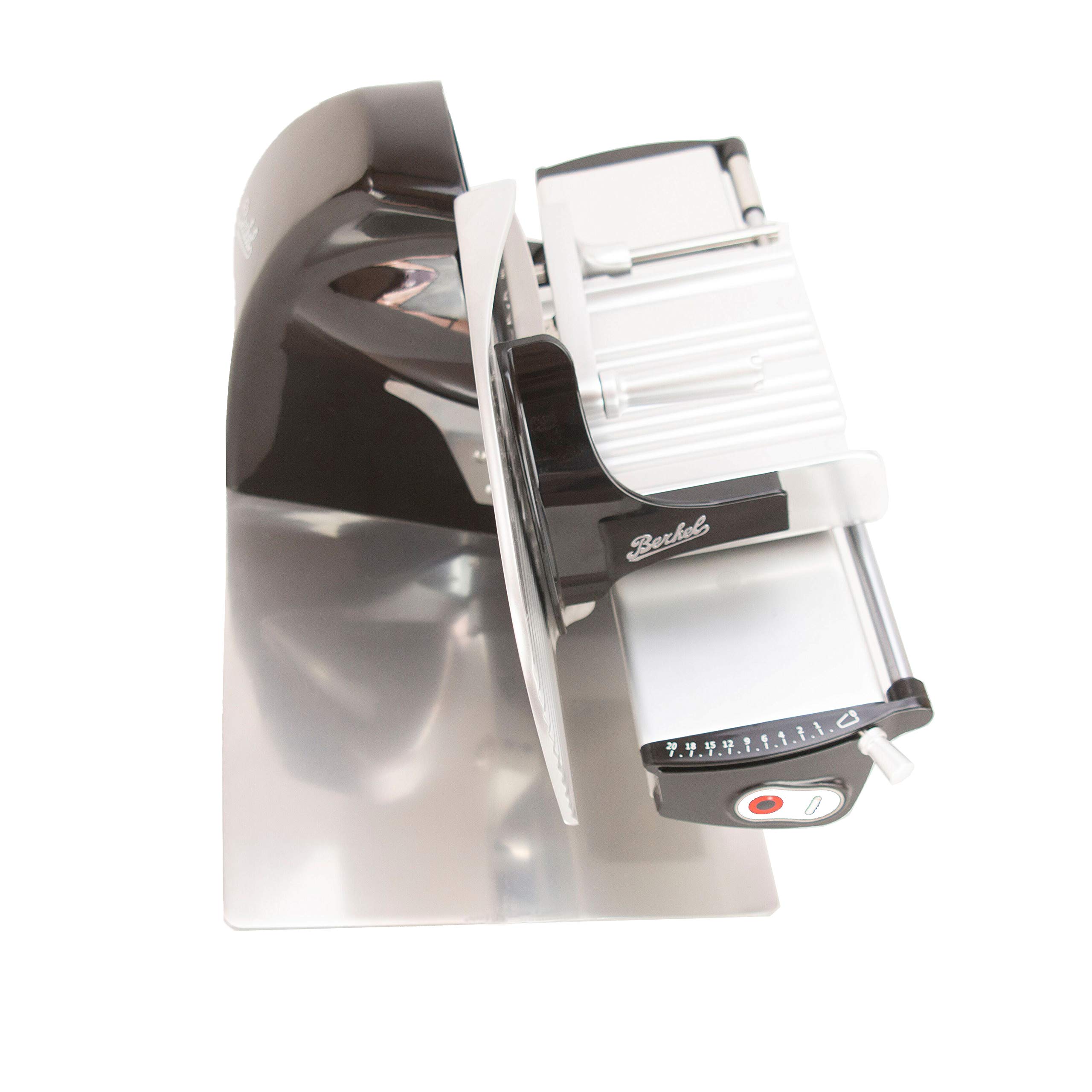 Palatina Werkstatt ® Berkel Home Line 200 | Tagliapasta | + rivestimento, nero | nuovo modello: 2022 + copertura + tagliere in legno 30 x 18 cm | VK: 589,- €