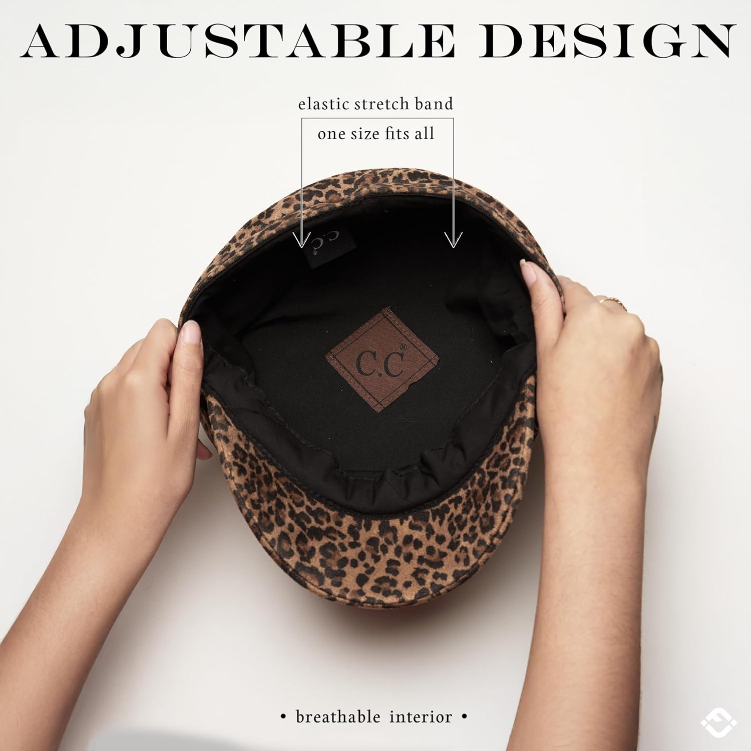 Funky Junque Newsboy Hat for Women – Trendy Greek Fisherman Cap, Classic Women's Baker Boy Newsies Hat, Ladies Fashion Caps - Image 3