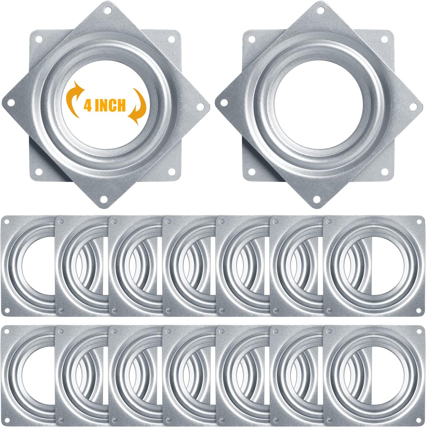 STRAWBLEAG Lazy Susan Hardware 16Pcs Lazy Susans Turntable