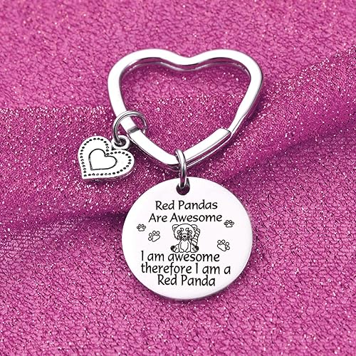 Miniatura 3 de 7RVZM Joyería inspirada en panda rojo, regalo para amantes de los pandas, regalo de graduación para hija