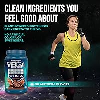 Vista 9 de Envase de proteínas y hierbas en polvo de Vega, VEG00650, L, Chocolate, 1, 1