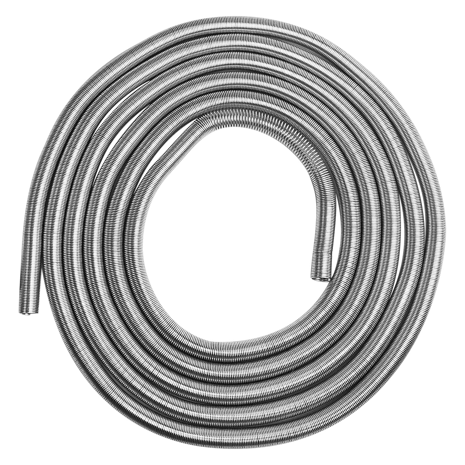 MuRealy Brake Line Protector for 3/16 Tube - Stainless Steel Brake Line Protector 3/16 Inch, Premium Galvanized Gravel Guard Spring - 16 Ft