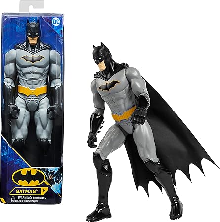 DC Batman Comics - Figura Batman Articulada Rebirth 30 cm - 6063094 - Superheroes Juguetes - Juguetes Niños 3 Años + Regalo Niño 3 Años +