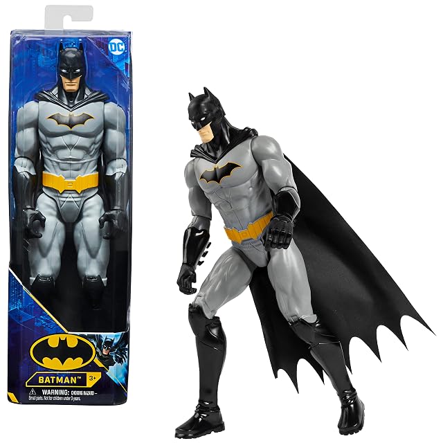 DC Batman Comics - Figura Batman Articulada Rebirth 30 cm - 6063094 - Superheroes Juguetes