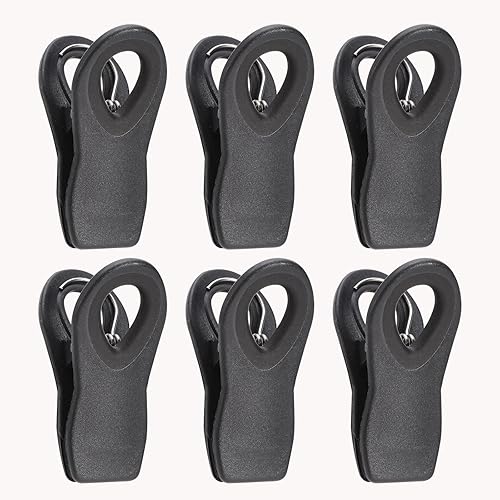 Miniatura 1 de Paquete de 6 clips para chips, clips para bolsas, clips magnéticos, clips para bolsas de alimentos, clips para bolsas de alimentos, clips para