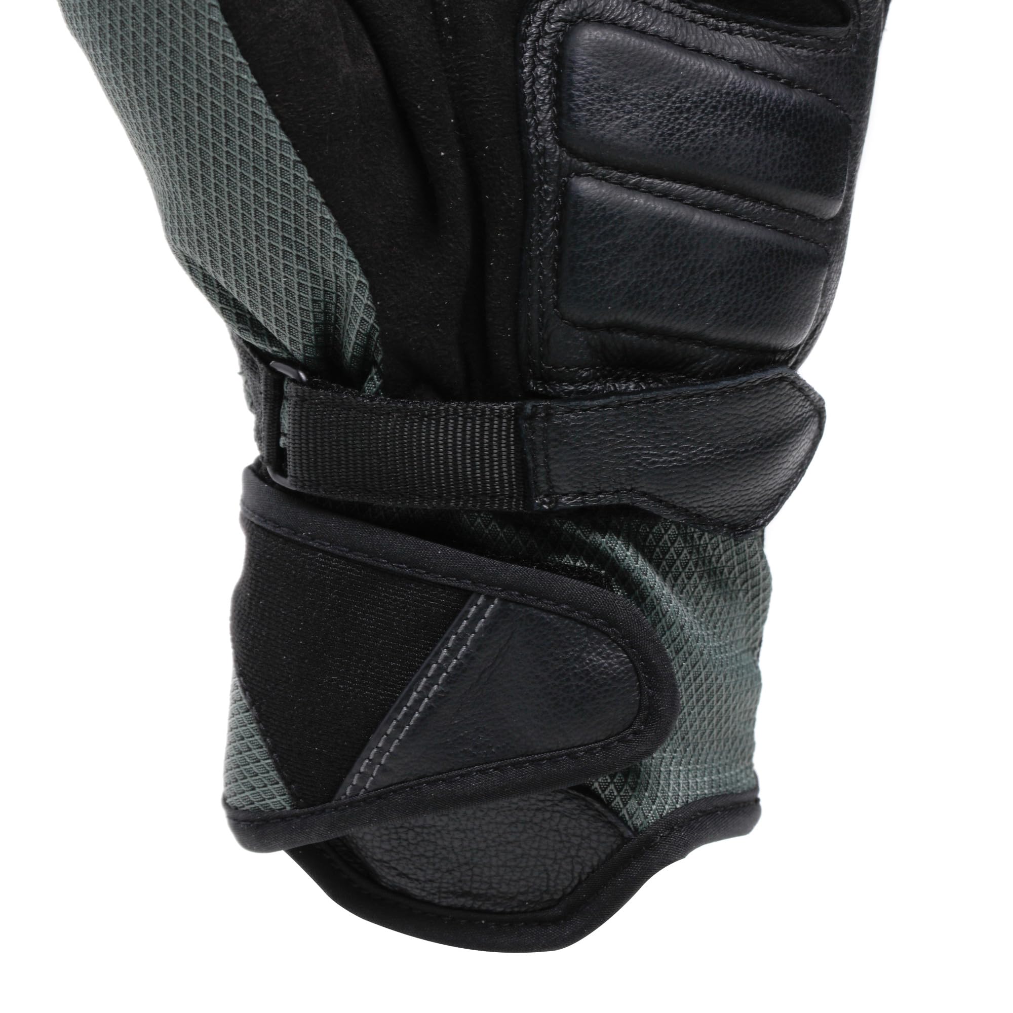 Dainese - Teyde Gore-Tex Gloves, wodoodporne rękawice motocyklowe, męskie, czarne/zieleń wojskowa, XS