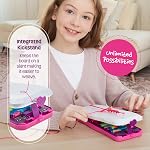 Pretty Me Friendship Kit de fabrication de bracelet pour les filles - Artisanat pour fillette - Bracelets à cordes fabricant - Cadeaux de 8-12 ans - Idées cadeaux d'anniversaire & Kits Jouets Ages 8 pour enfant, 9, 10, 11, 12 - Enfants âgés de 8 à 12 ans