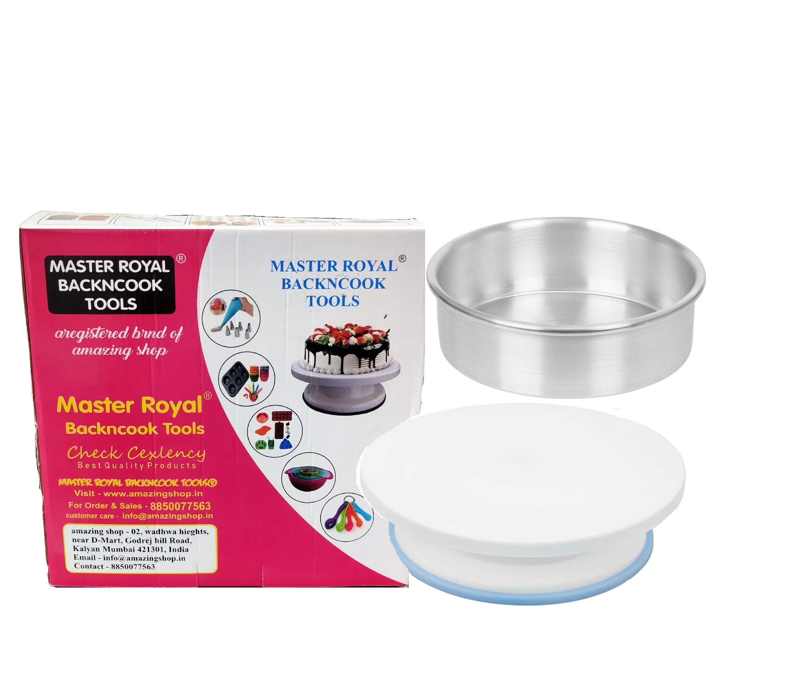 MASTER ROYAL BACKNCOOK TOOLS Box Cake TRUN Table and Mold