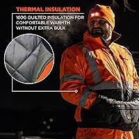 Vista 5 de Chaqueta de seguridad bomber de alta visibilidad Ergodyne Hi Vis