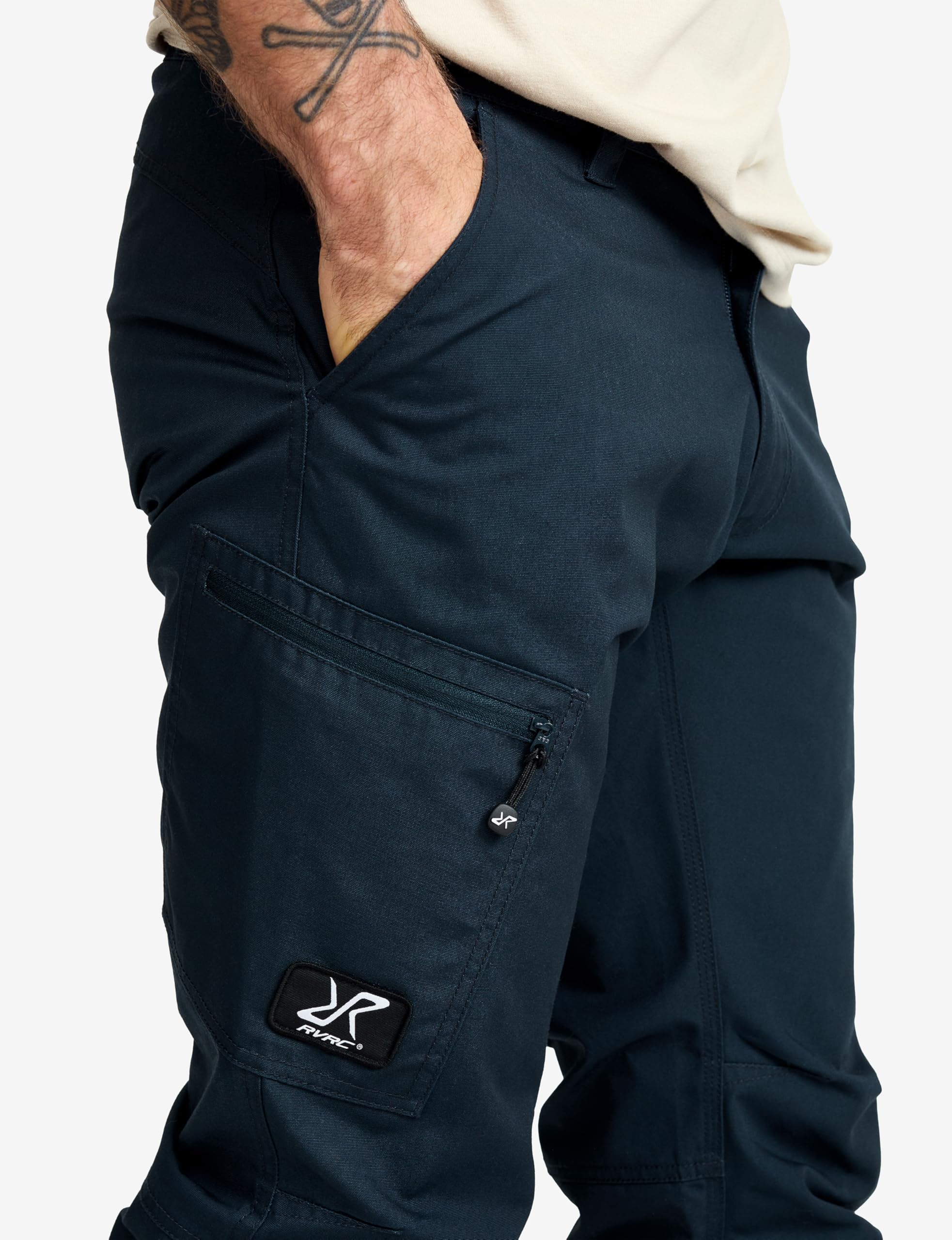 RevolutionRace Outdoor Basic Pants para Hombre, Pantalones de Senderismo para Todas Las Actividades al Aire Libre