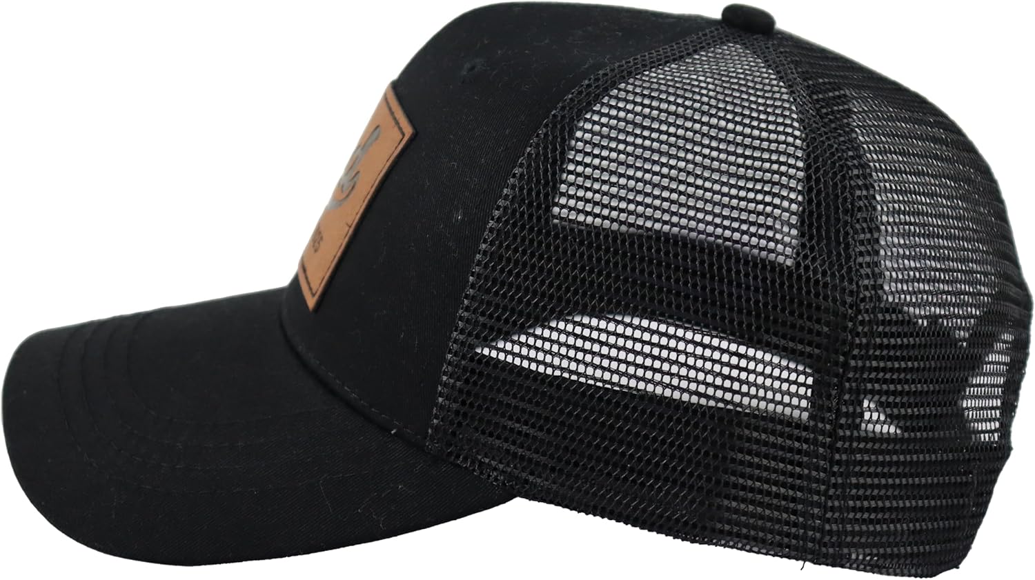 Dad Est 2025 Trucker Hat for Men, Adjustable Leather New Daddy Gifts Baseball Cap - Image 4