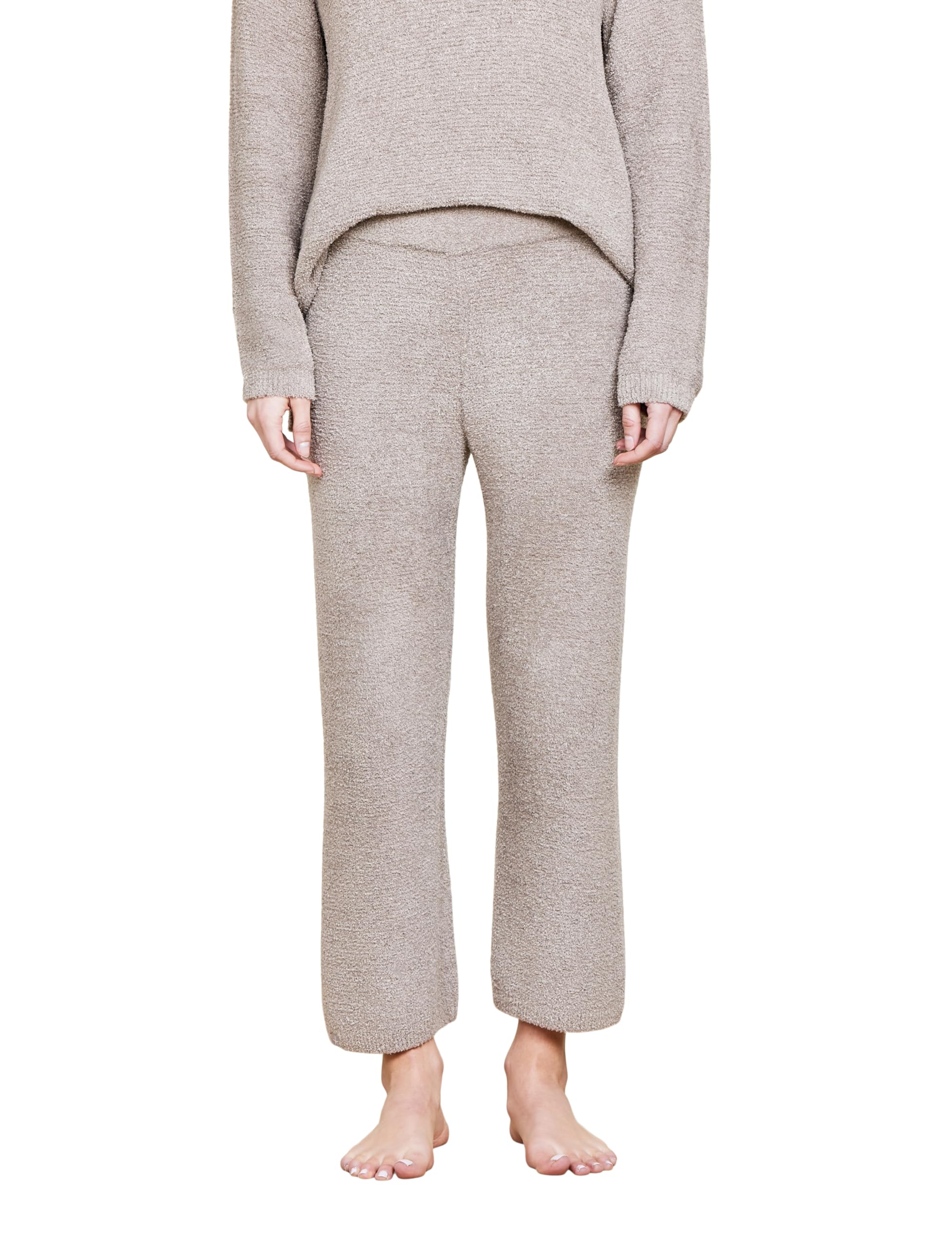 Barefoot Dreams Womens CozyChic Lite Textured Ankle Pant