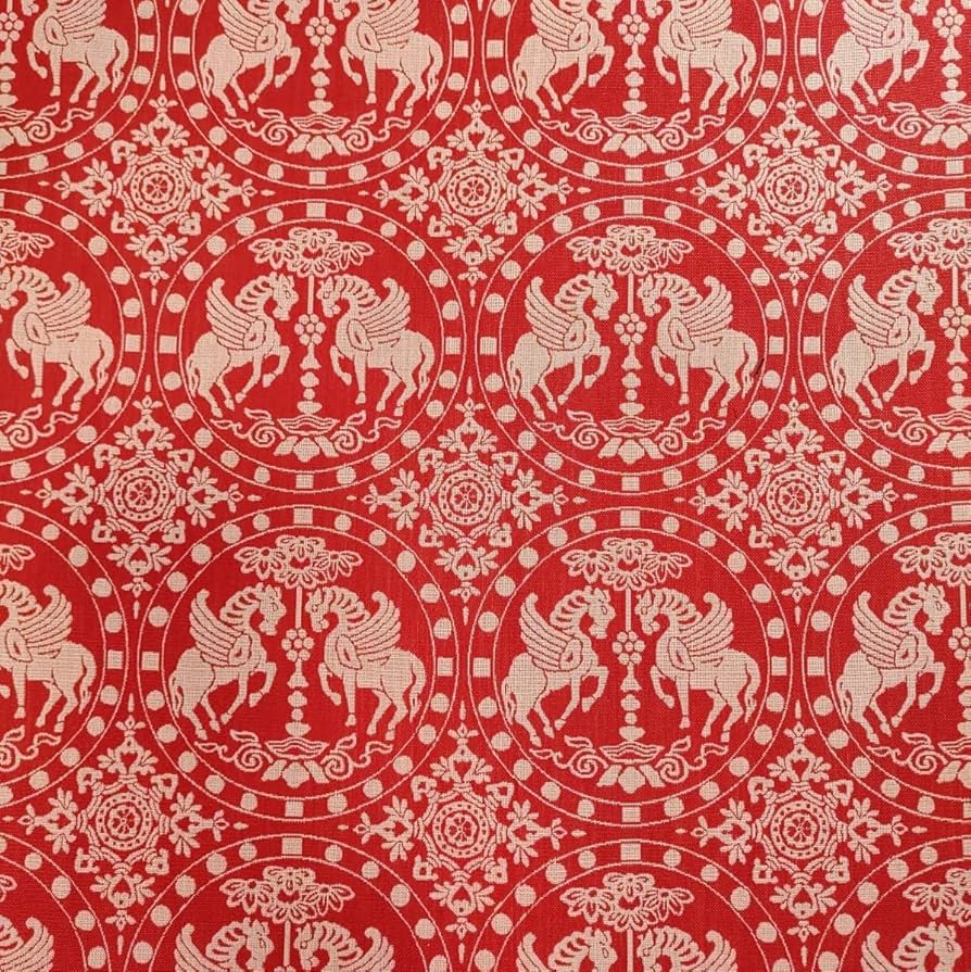 Amazon.co.jp: 大判風呂敷 西陣織 日本製 綿100％ 風通織 天馬紋