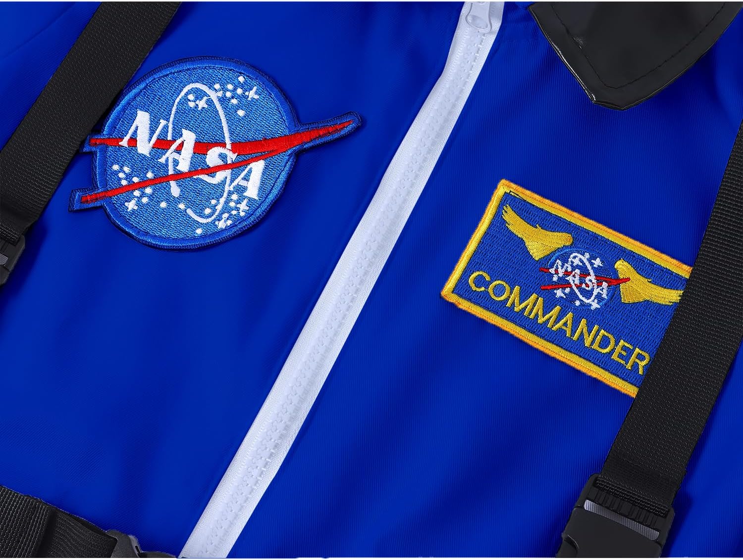Astronaut Costume for Kids, Space Costume Space Suit for Boys Girls NASA Astronaut Cosplay Role Play Dress Up - Image 8