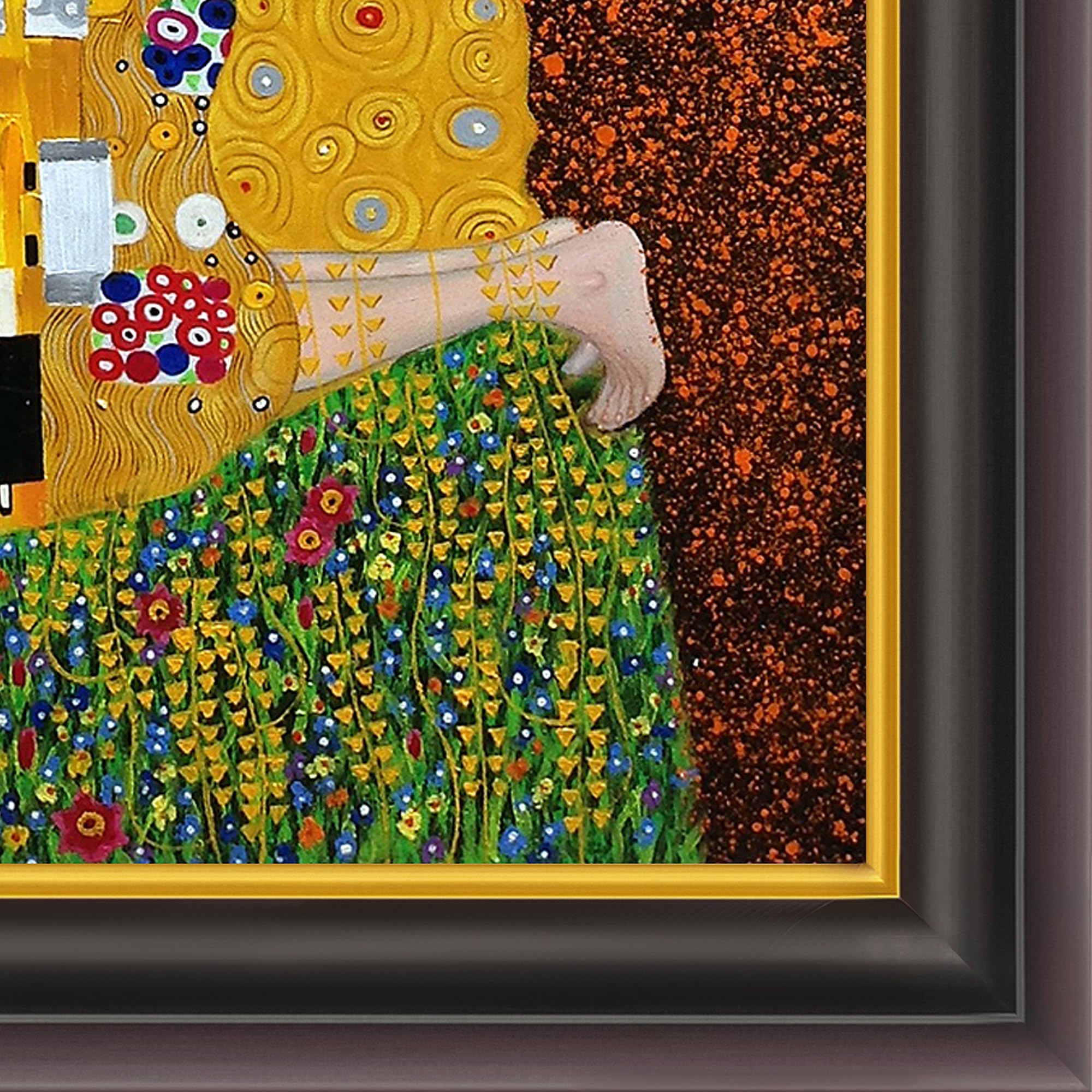 油彩画　クリムト　ザ　ウェイティング 楽天市場】クリムト「ザ ウェイティング」 SZ中 TVGS : 壁掛け