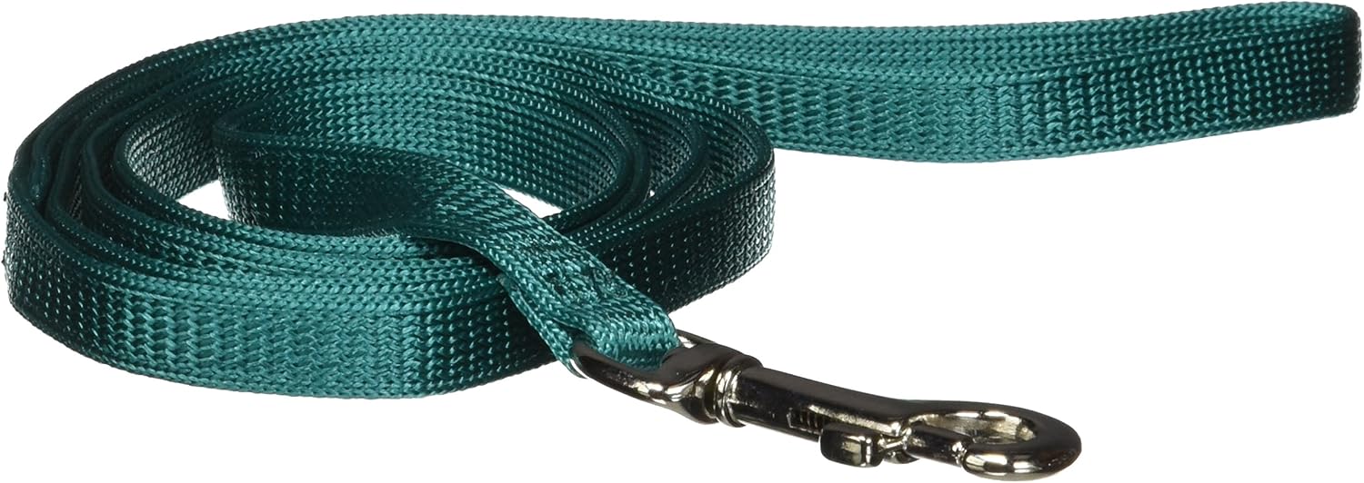 Hamilton 4 ft Nylon Cat Leash, 3/8" x 4', Hot Pink | Premium Quality Snag Proof Nylon, Tangle-Free Nickel 360° Swivel Bolt Snap
