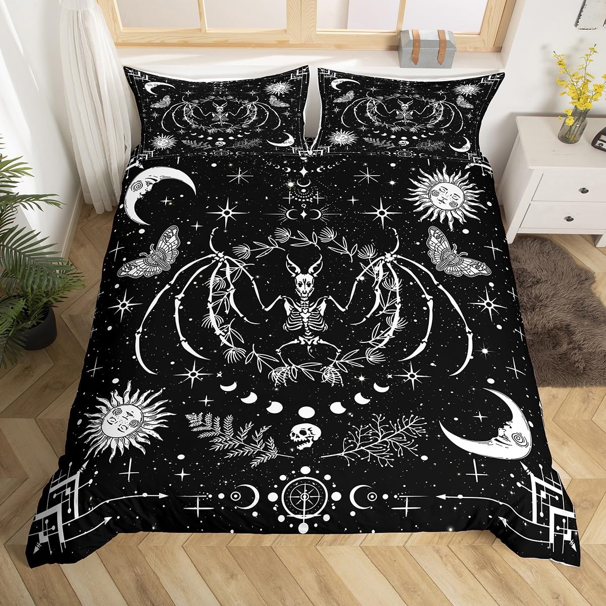 Parure de lit housse de couette style astro pour rafraîchir une chambre d'ado