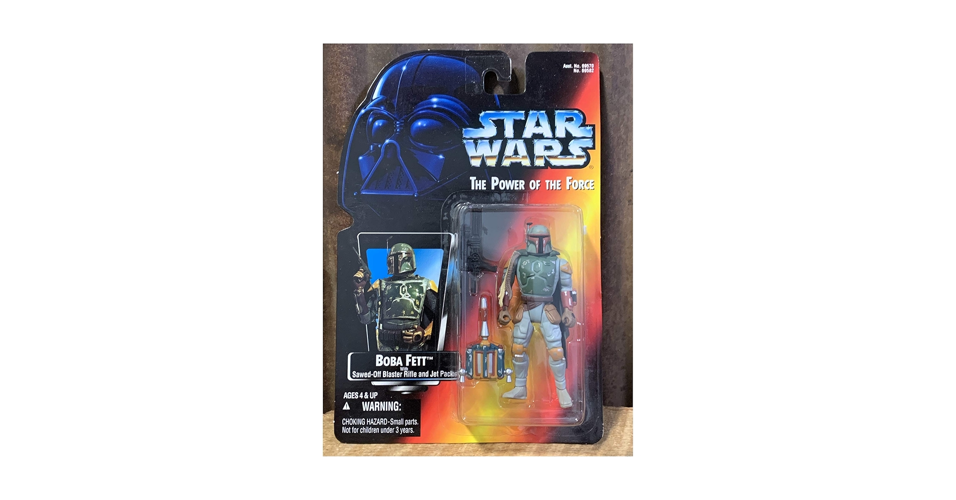 特撮 Star Wars The Power Of The Force Red Card Boba Fett Action Figure 3.75 Inches Star Wars The Power of the Force Boba Fett Red Card Action