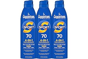 Coppertone SPORT Sunscreen Spray SPF 70: Advanced Protection Against Harmful Rays
