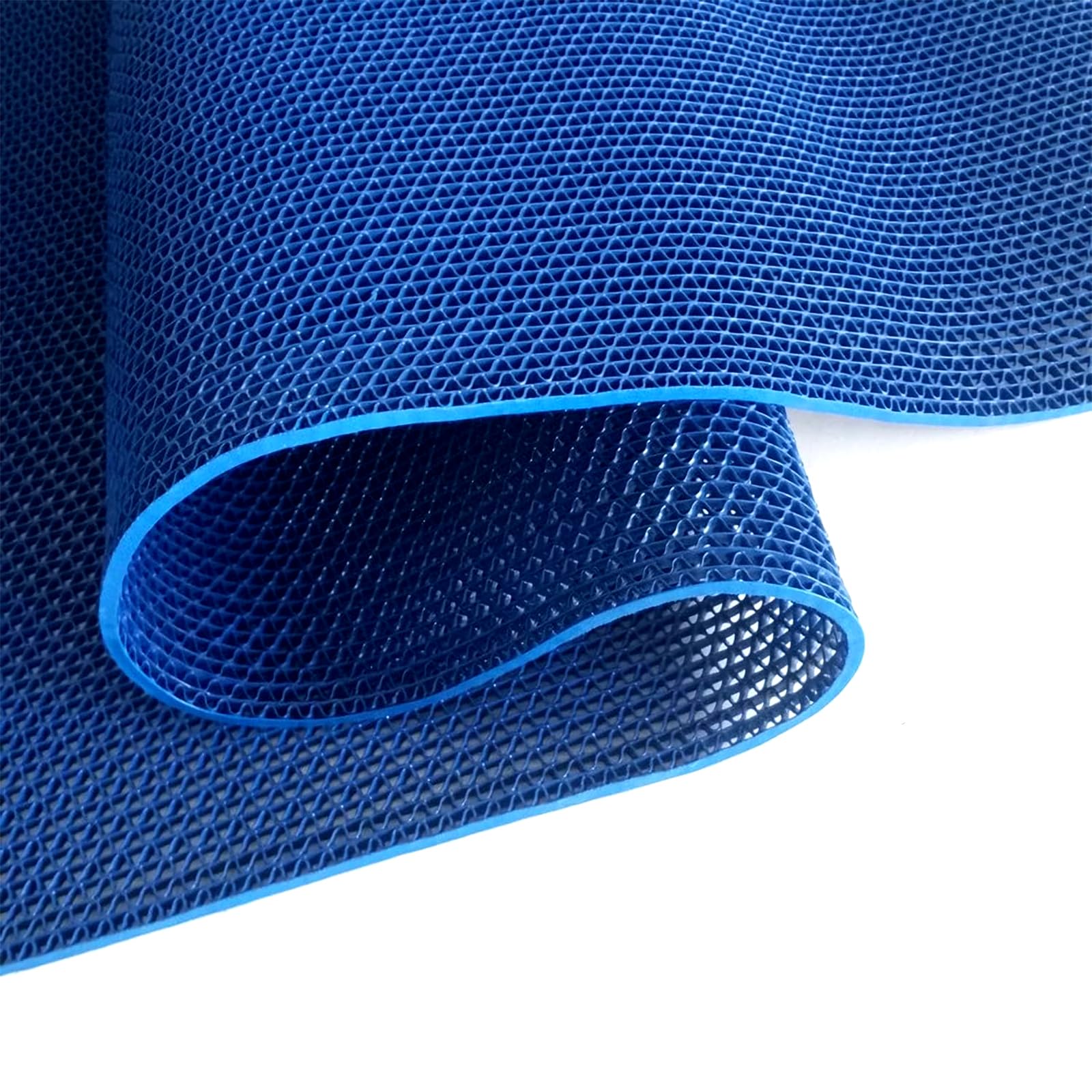 MYOYAY 3' x16.4' PVC Drain Floor Mat Commercial Non-Slip Wet Area Floor Mat