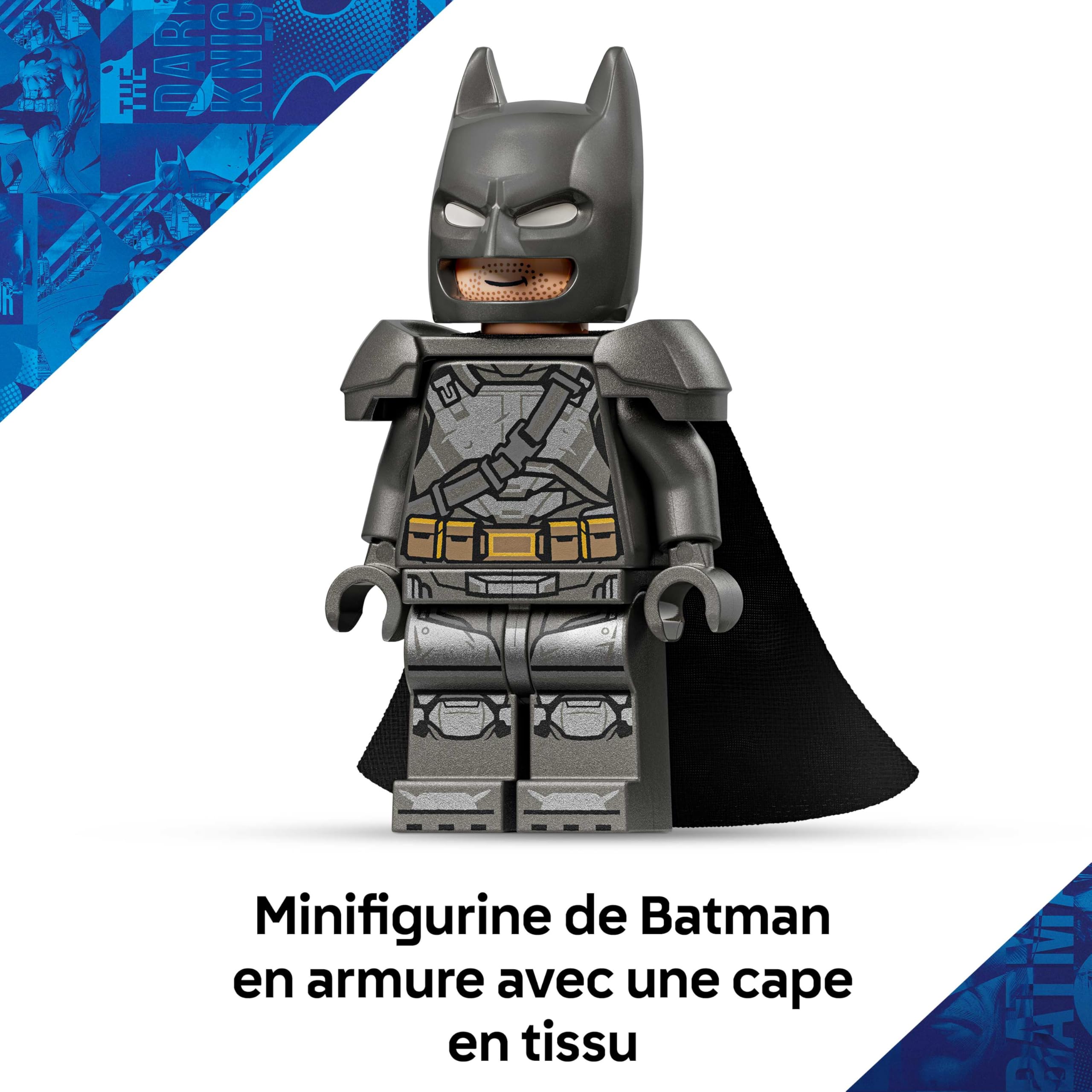 LEGO DC Batman La Batmobile de Batman v Superman - Jouet Voiture - Maquette Collector de Super-Héros avec Minifigurine - Idée de Cadeau d'anniversaire pour Garçon dès 9 Ans ou Ado Fan du Film 76331