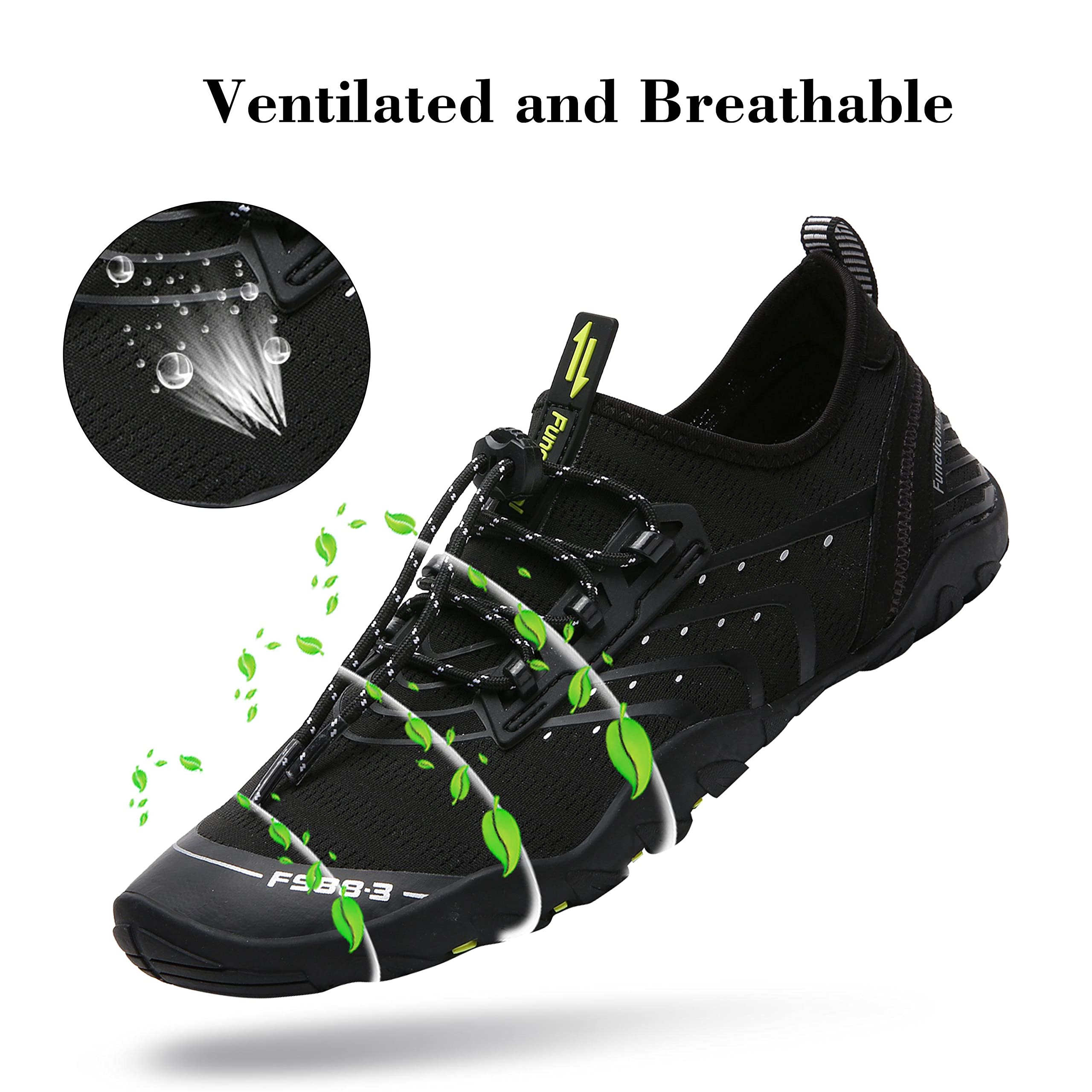 SAGUARO Scarpe da Immersione Donna Uomo Scarpe da Scoglio Acqua Sport Antiscivolo Scarpe da Aqua per Yoga Nuoto Piscina Spiaggia 35-48 EU