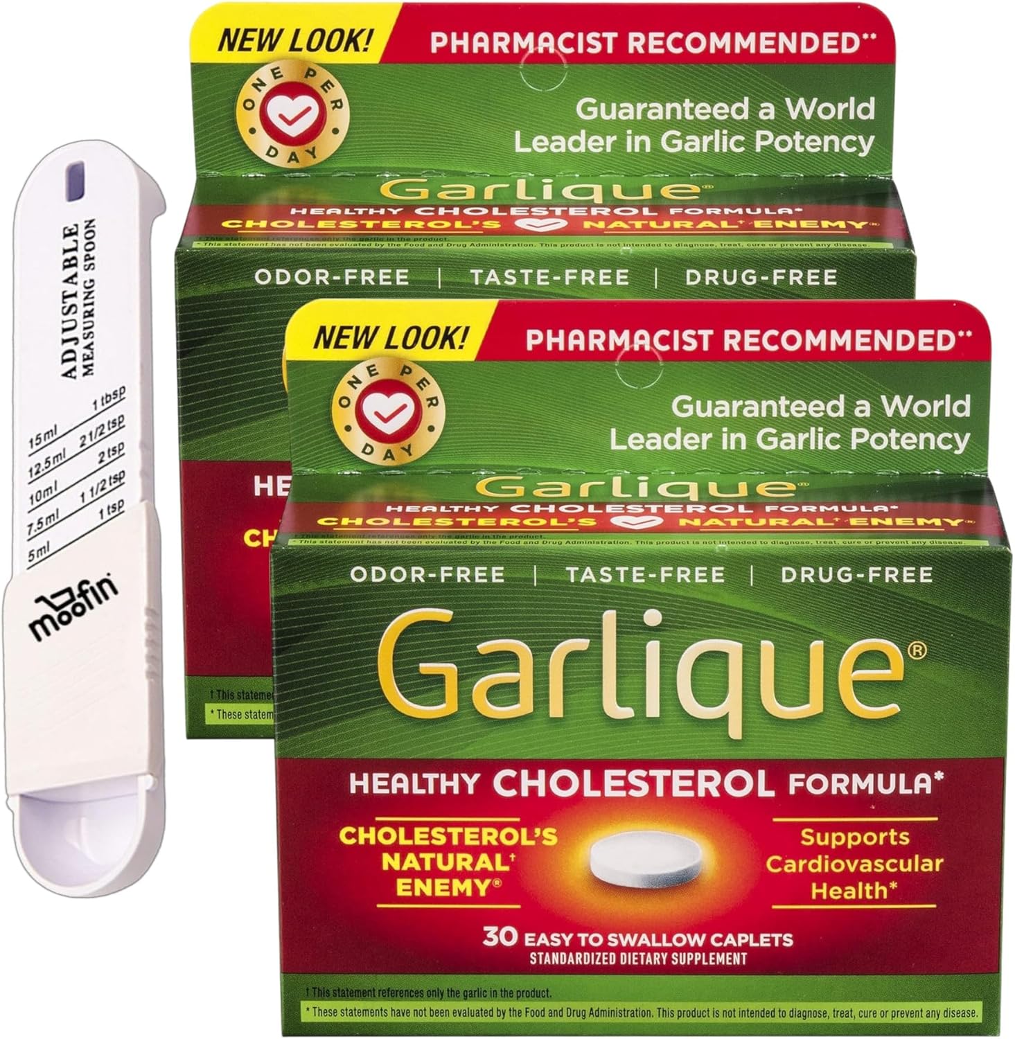 moofin Garlique Healthy Cholesterol Formula, 1.13 oz