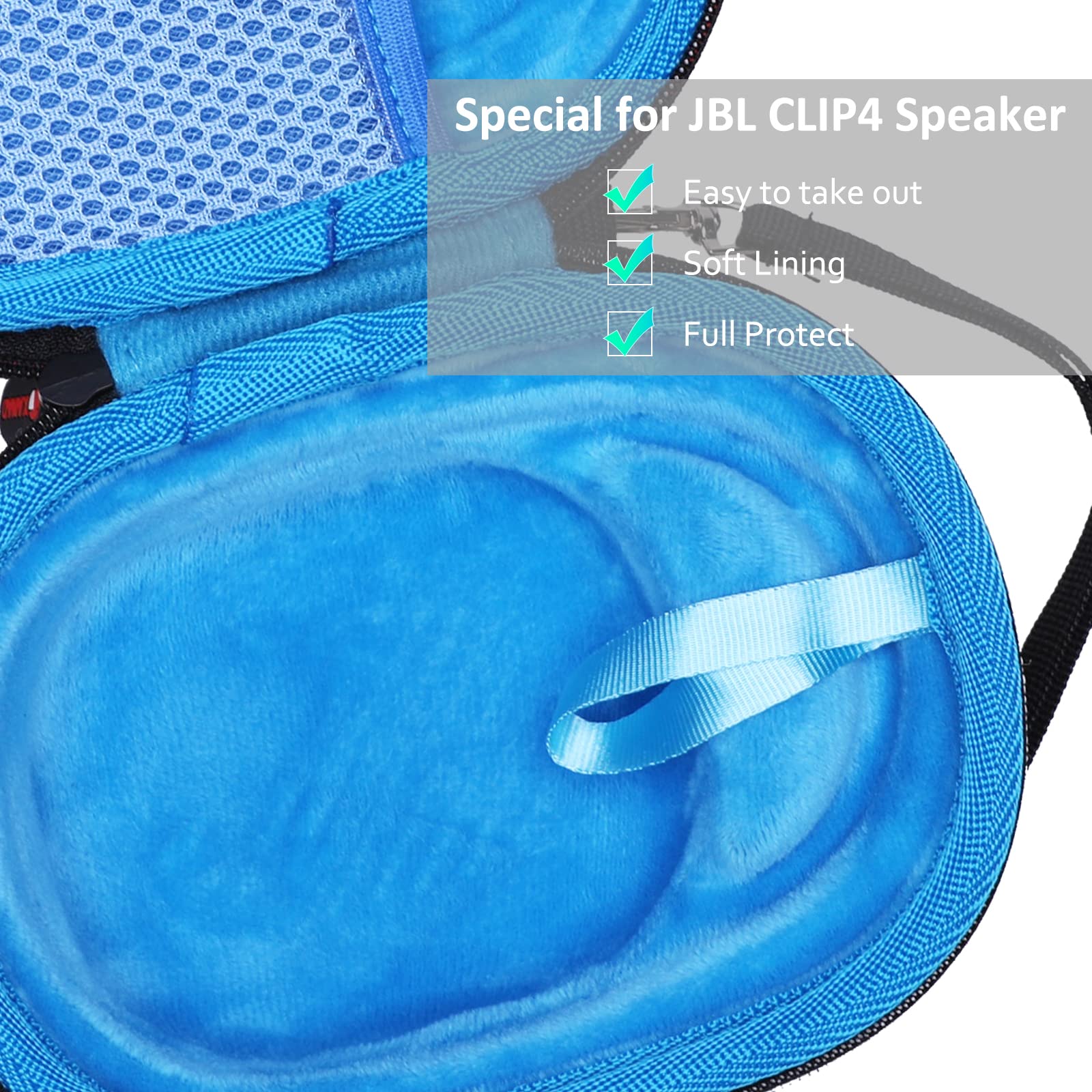 XANAD Housse de Transport pour Enceinte jbl Xtreme 4 jbl Xtreme 3 Portable Protection Bluetooth Speaker Etui Casque jbl (Bleu XANAD Housse de Transport pour Enceinte jbl Xtreme 4 jbl Xtreme 3 Portable Protection Bluetooth Speaker Etui Casque jbl (Bleu