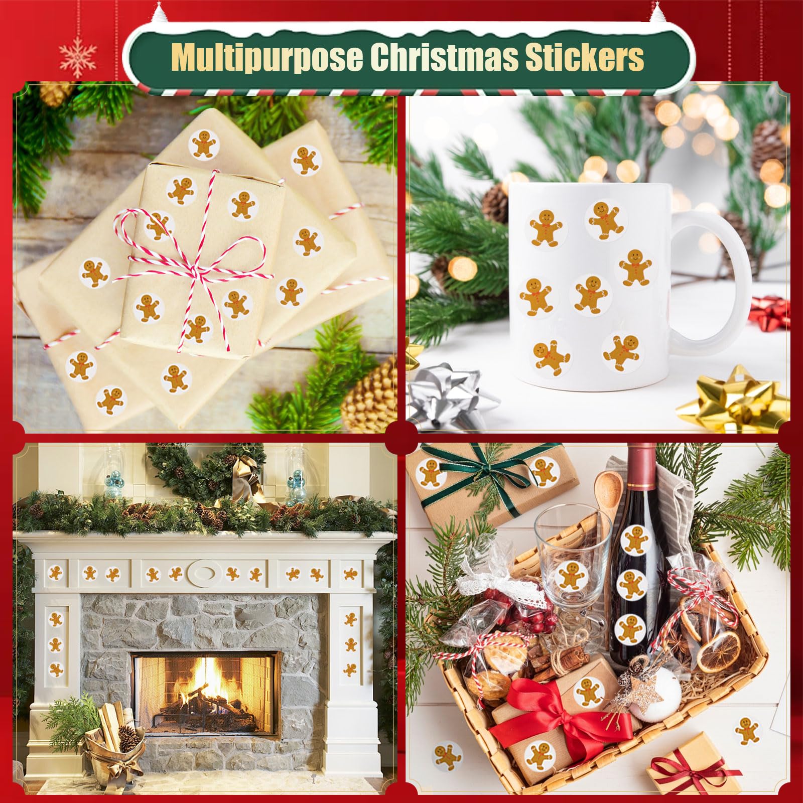 Amazon | 960ピース ウィンタークリスマス ジンジャーブレッドマン