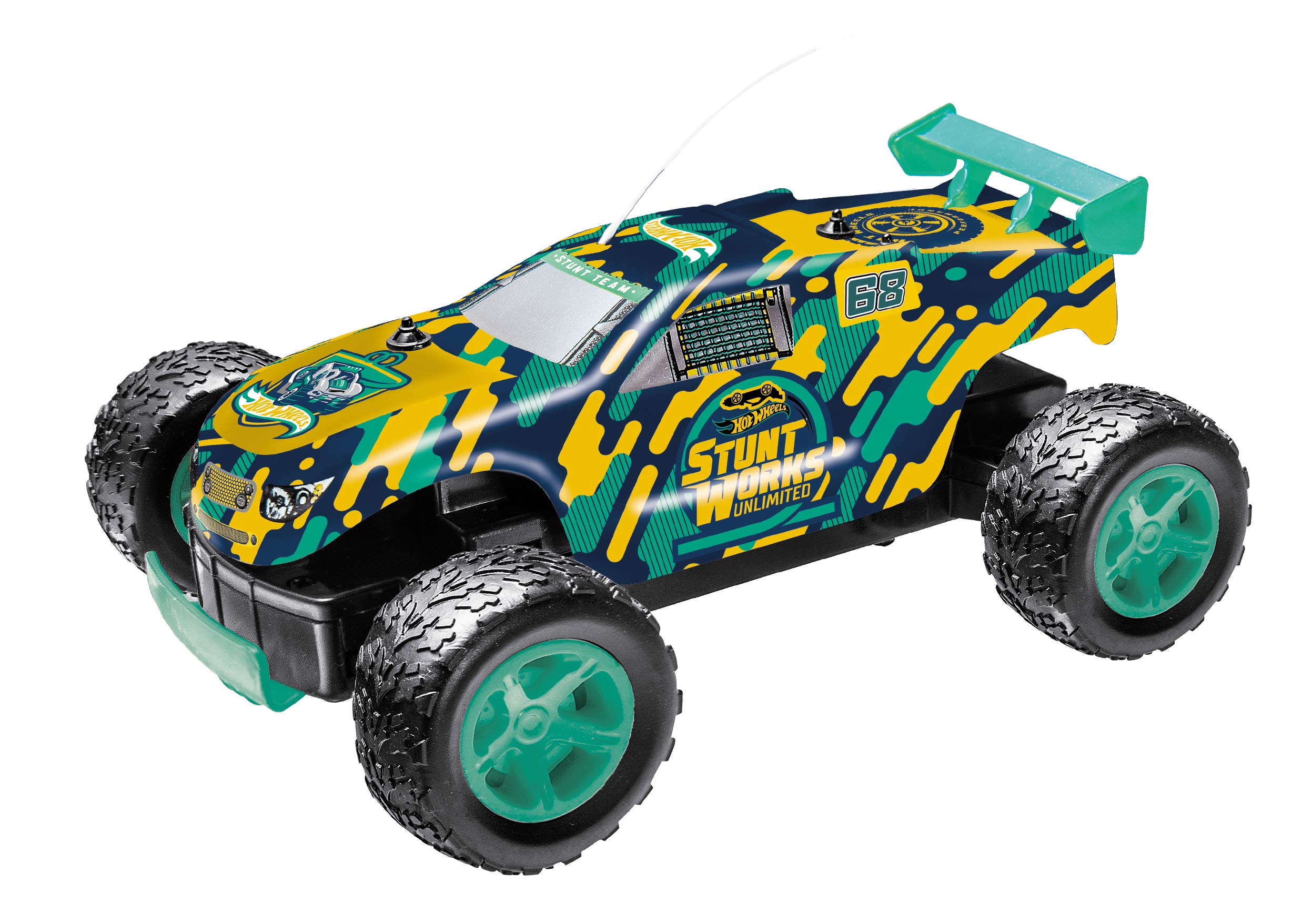 Happy People 63339 RC – Hot Wheels Rockmonster RC-Auto, Blau