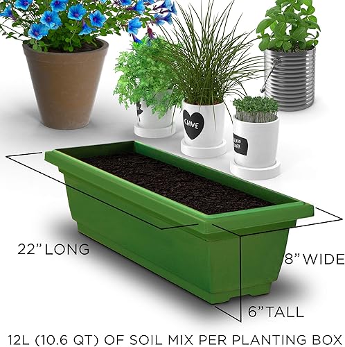 Miniatura 10 de Jardinera vertical de 4 pies - 5 niveles, apta para uso alimentario, jardinera para exteriores e interiores, perfecta para cultivar tus hierbas,