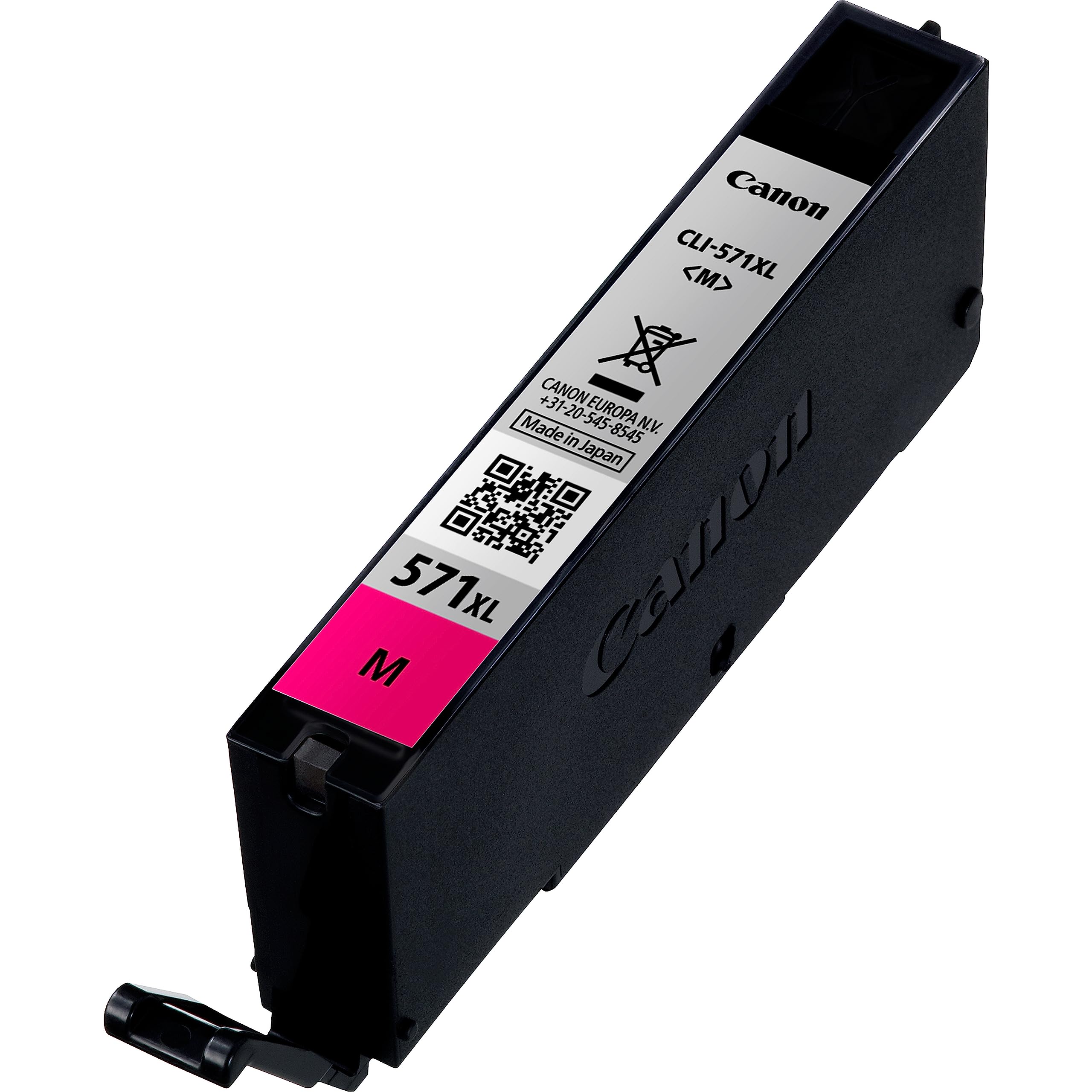 Canon Originaltinte CLI-571XL M, Größe XL, Magenta, Recyclebare Verpackung