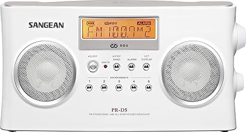 Miniatura 2 de Sangean radio portátil con sintonizador digital y RDS talla única  Blanco