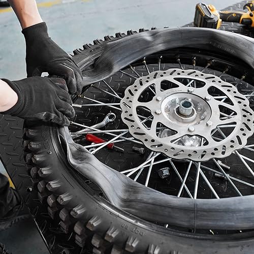 Miniatura 3 de Paquete de 2 tubos interiores de repuesto 2.753.00-19 70100-19 para CRF KLX TTR125 KX100 Pit Dirt Bike Motocross, TR4 vástago de válvula recto