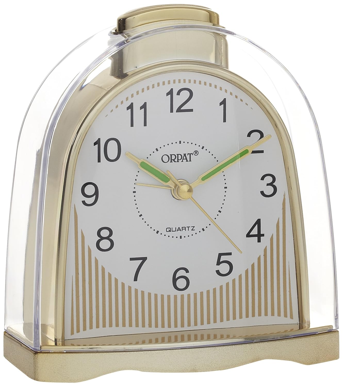Buy Orpat Glass Beep Alarm Clock (Gold, TBB407) Online at Low Prices