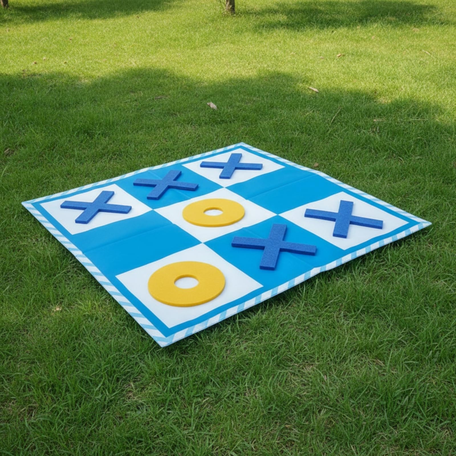 Baoblaze Tappeto Extra Large | Design Leggero e Pieghevole, Gioco Del con Pedine, per Giardino , Verde Cartone