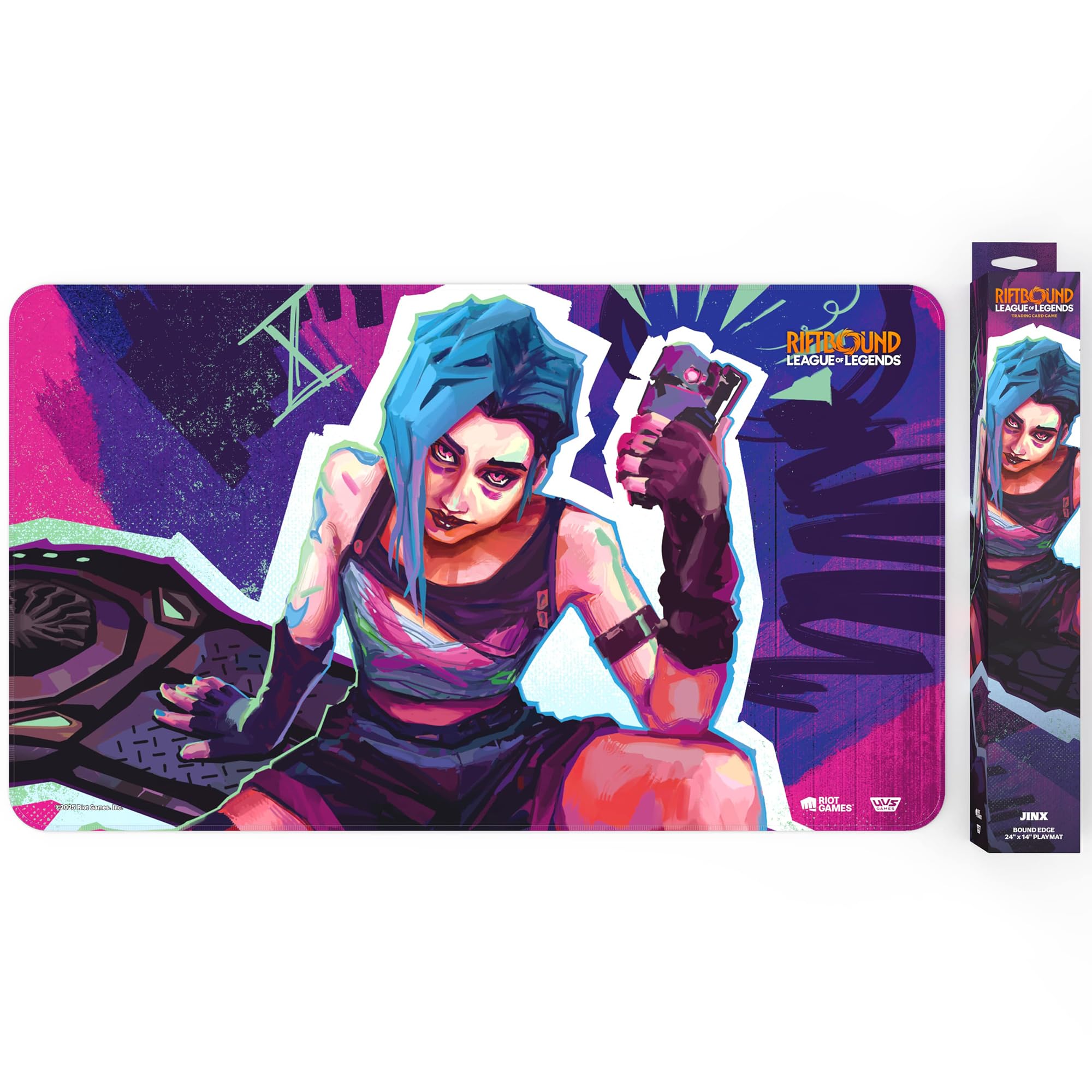 T*J様 riftbound リフトバウンド Amazon.com: Riftbound TCG: League of Legends: Jinx Playmat : Toys